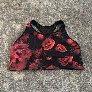 Rose sports bra